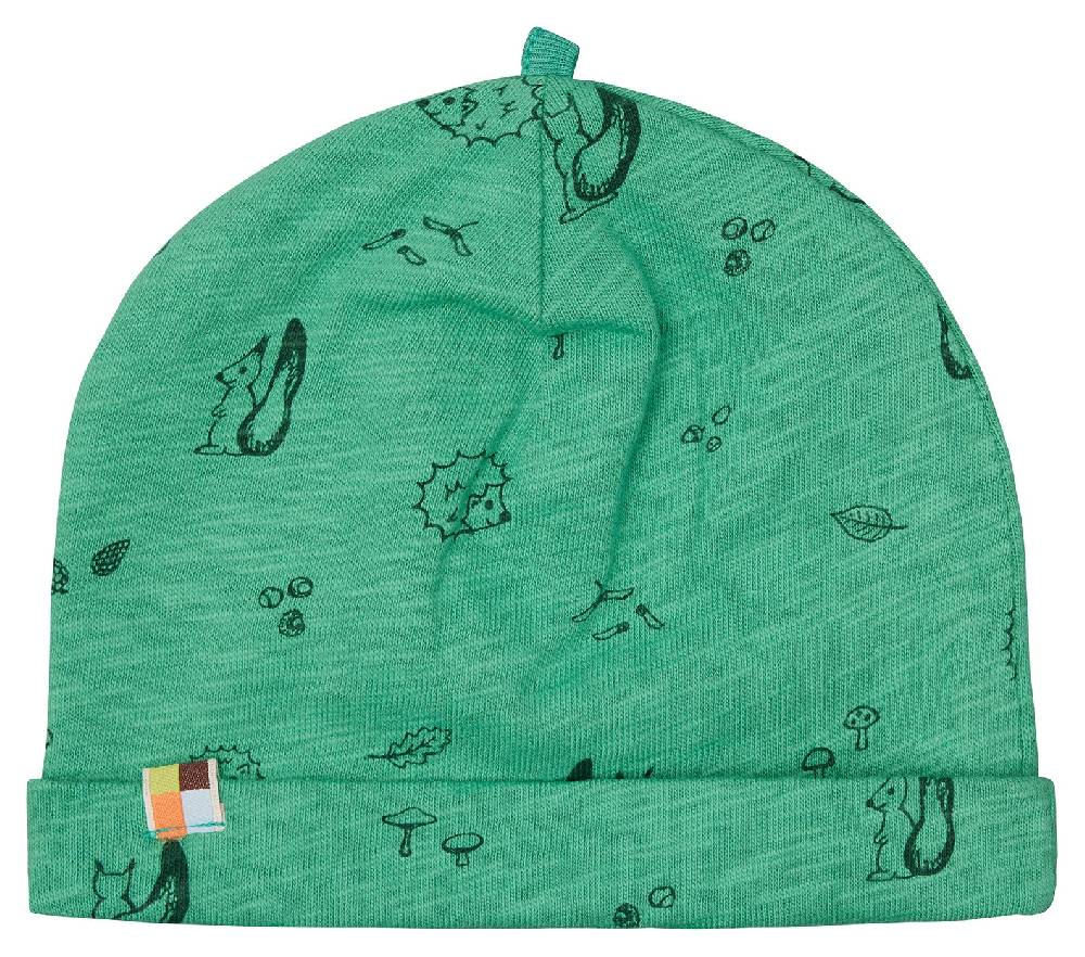 Loud Proud Beanie aus Slub Jersey mit Druck Kostenloser Versand international