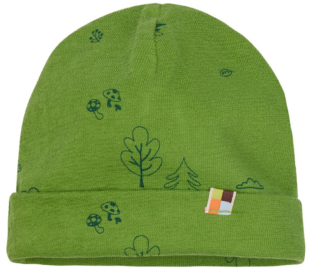 Loud Proud Beanie aus Strukturstrick mit Druck Versandkostenfrei