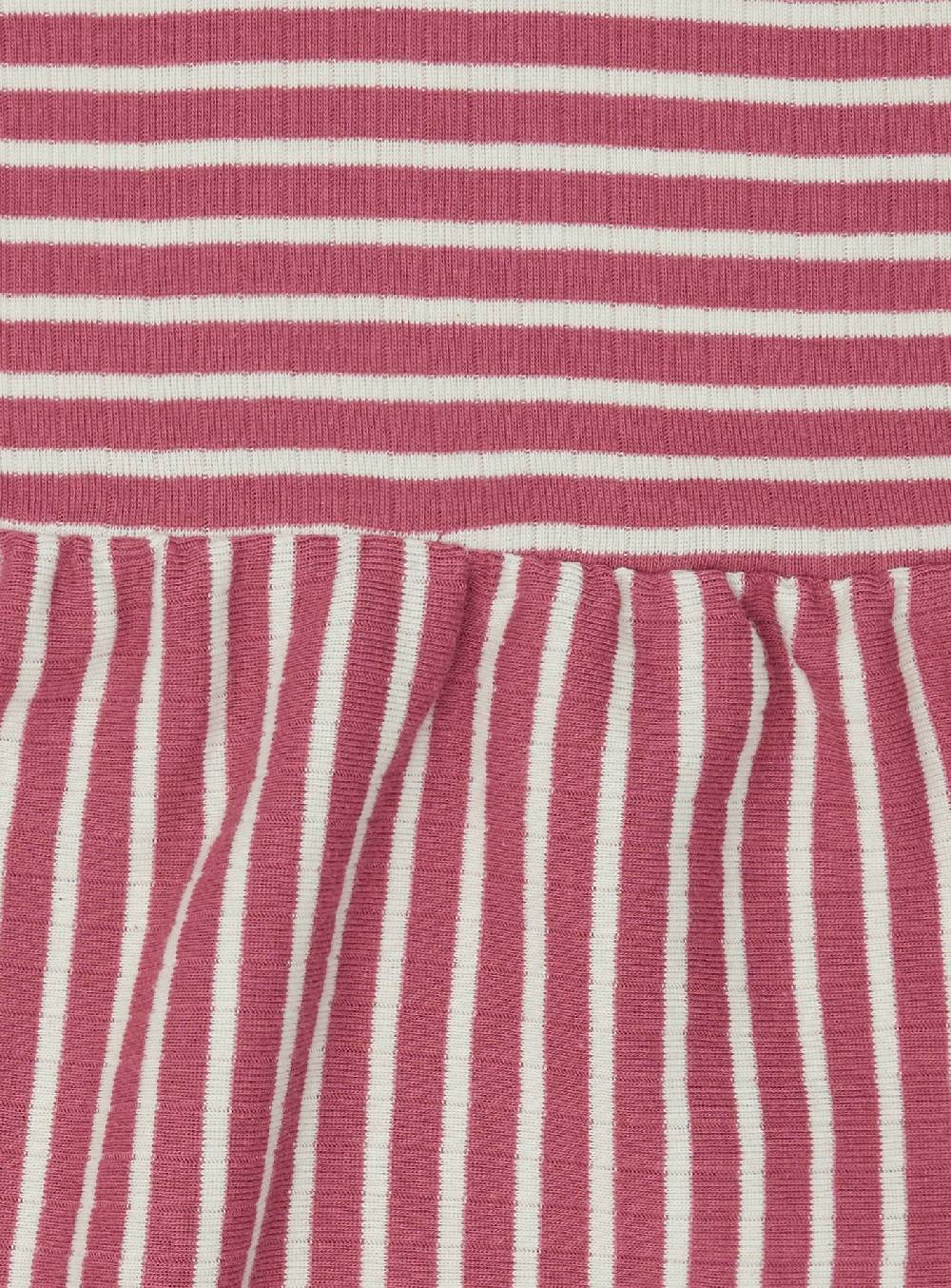 Loud Proud Kleid langarm gestreift mit Rippe Exklusive Angebote