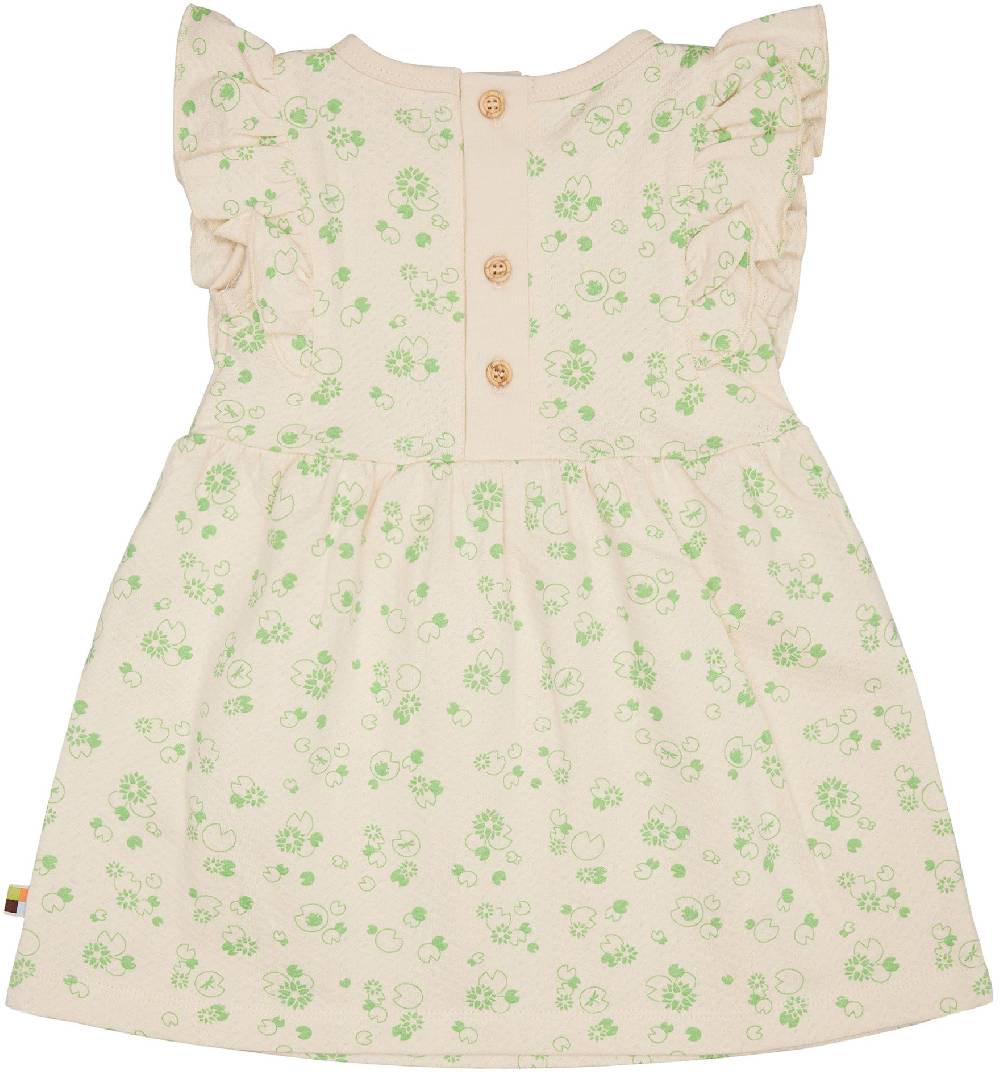 Loud Proud Kleid aus Musseline Jersey mit Druck Kostenlose Rückgabe