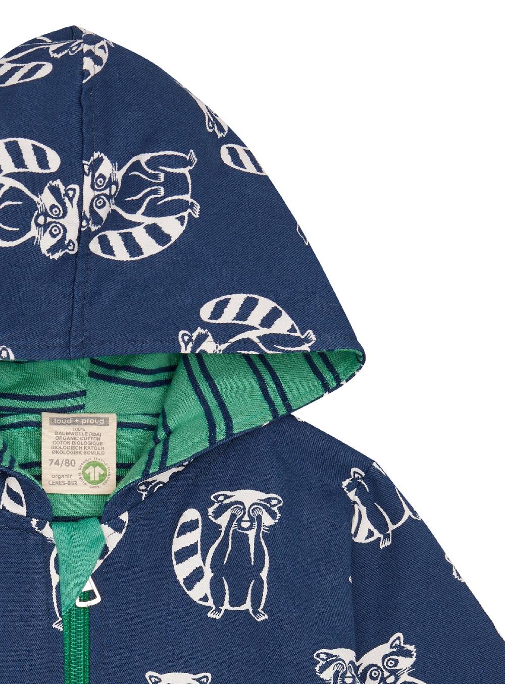 Loud Proud Wasserabweisende Jacke mit Druck Discount Store für neue Produkte