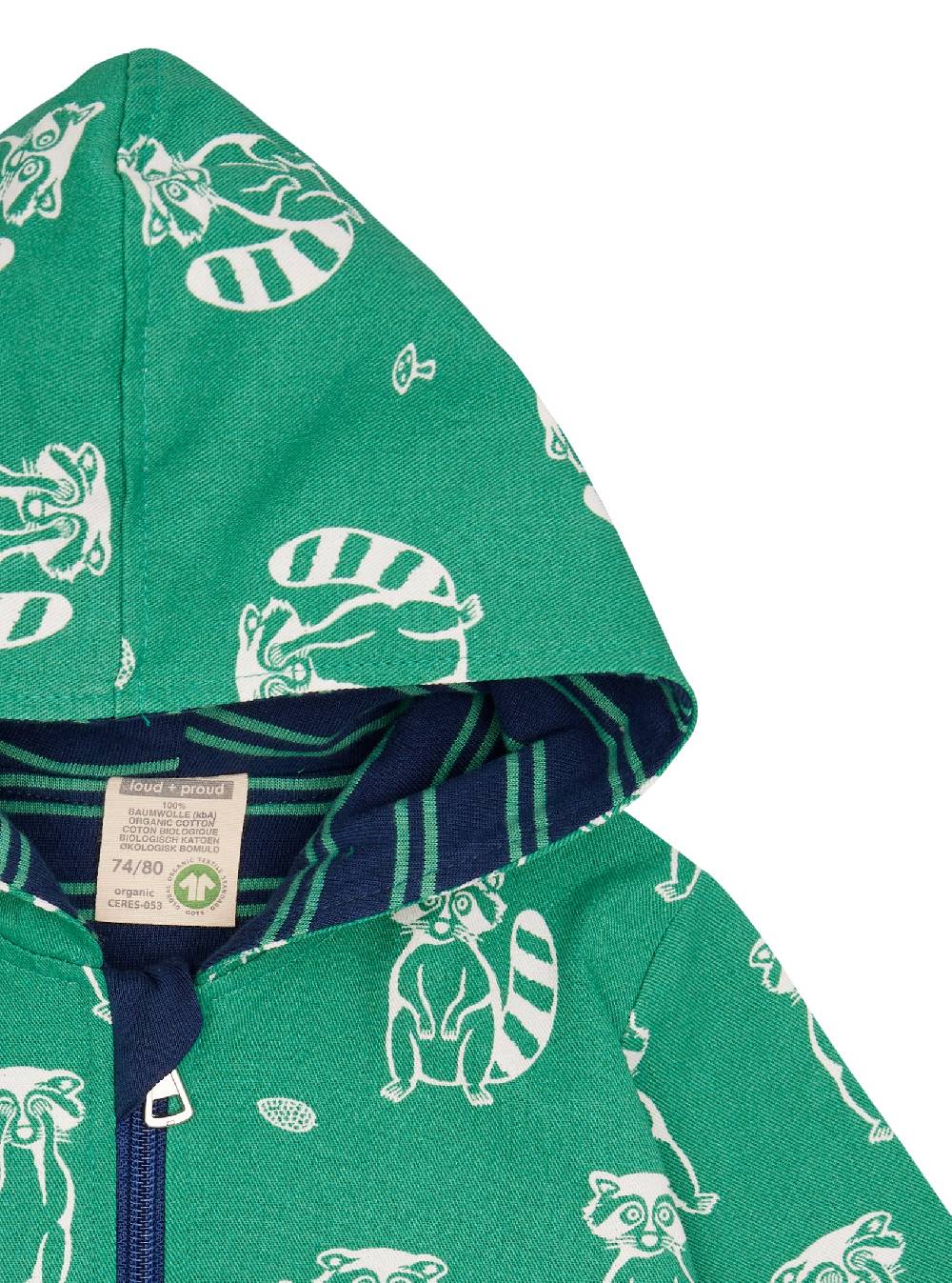 Loud Proud Wasserabweisende Jacke mit Druck Super Rabatt