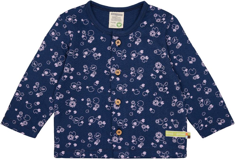 Loud Proud Jacke aus Musseline Jersey mit Druck