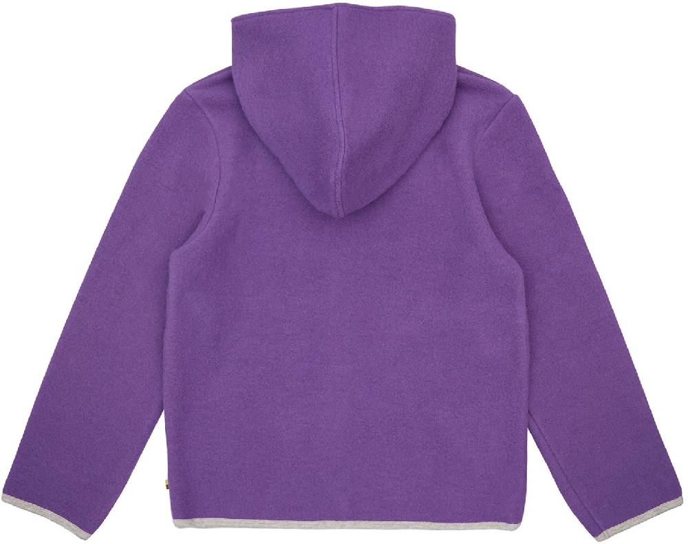 Loud Proud Wollfleece-Jacke mit Kapuze Preisnachlass