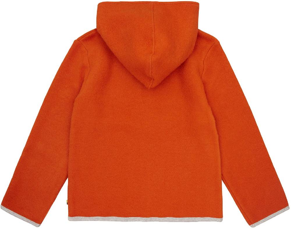 Loud Proud Wollfleece-Jacke mit Kapuze Saisonschlussverkauf