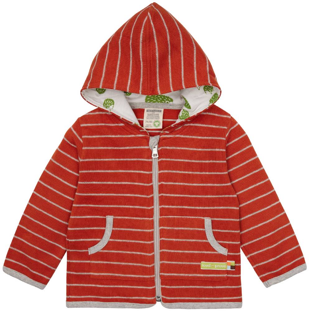 Loud Proud Jacke Interlock gestreift Jubiläumsangebot