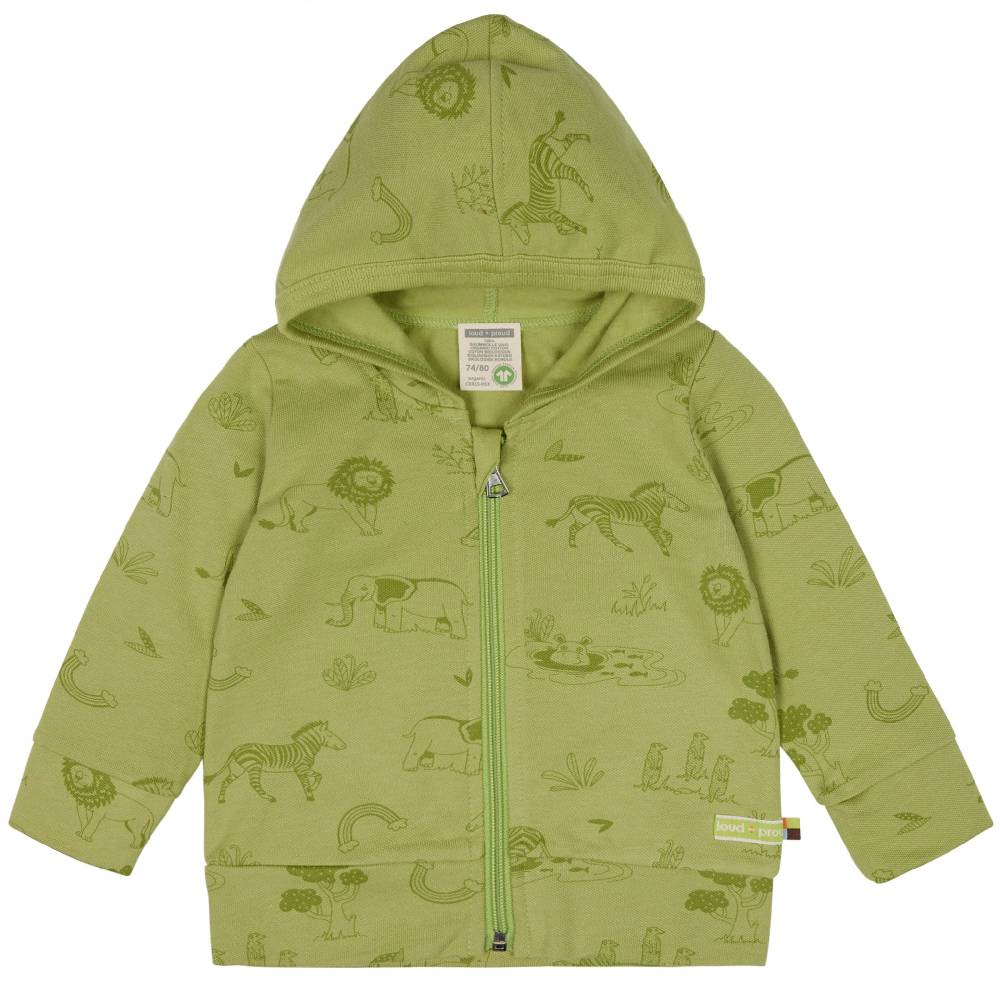 Loud Proud Kapuzenjacke mit Druck Bis zu 55% Rabatt