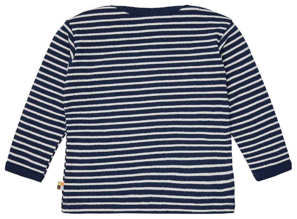 Loud Proud Shirt langarm gestreift mit Rippe Blitzverkäufe
