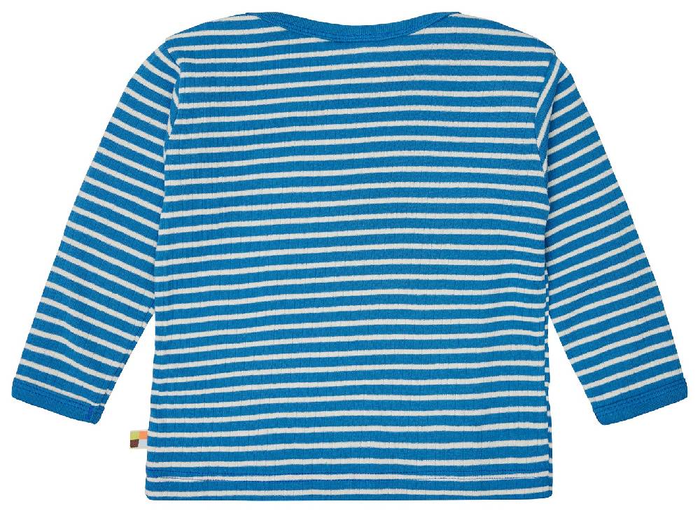 Loud Proud Shirt langarm gestreift mit Rippe Fabrikpreis