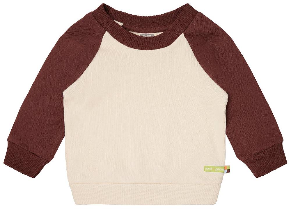 Loud Proud Sweatshirt mit Raglanärmeln Flash Sale