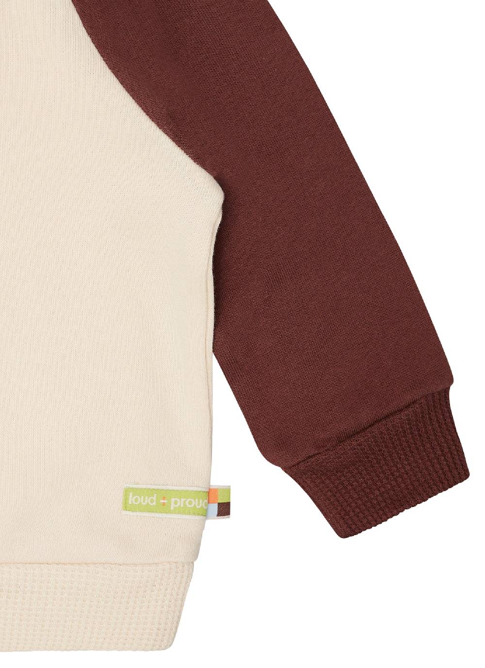 Loud Proud Sweatshirt mit Raglanärmeln Flash Sale