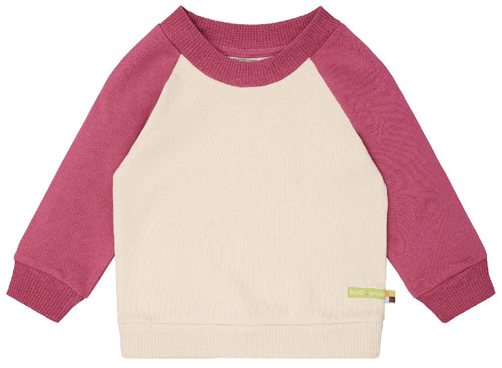 Loud Proud Sweatshirt mit Raglanärmeln