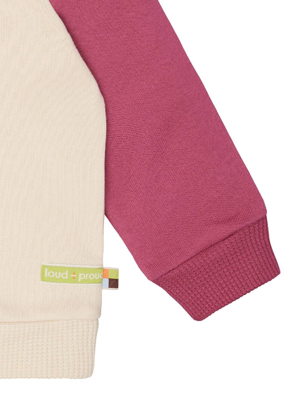 Loud Proud Sweatshirt mit Raglanärmeln Begrenztes Angebot