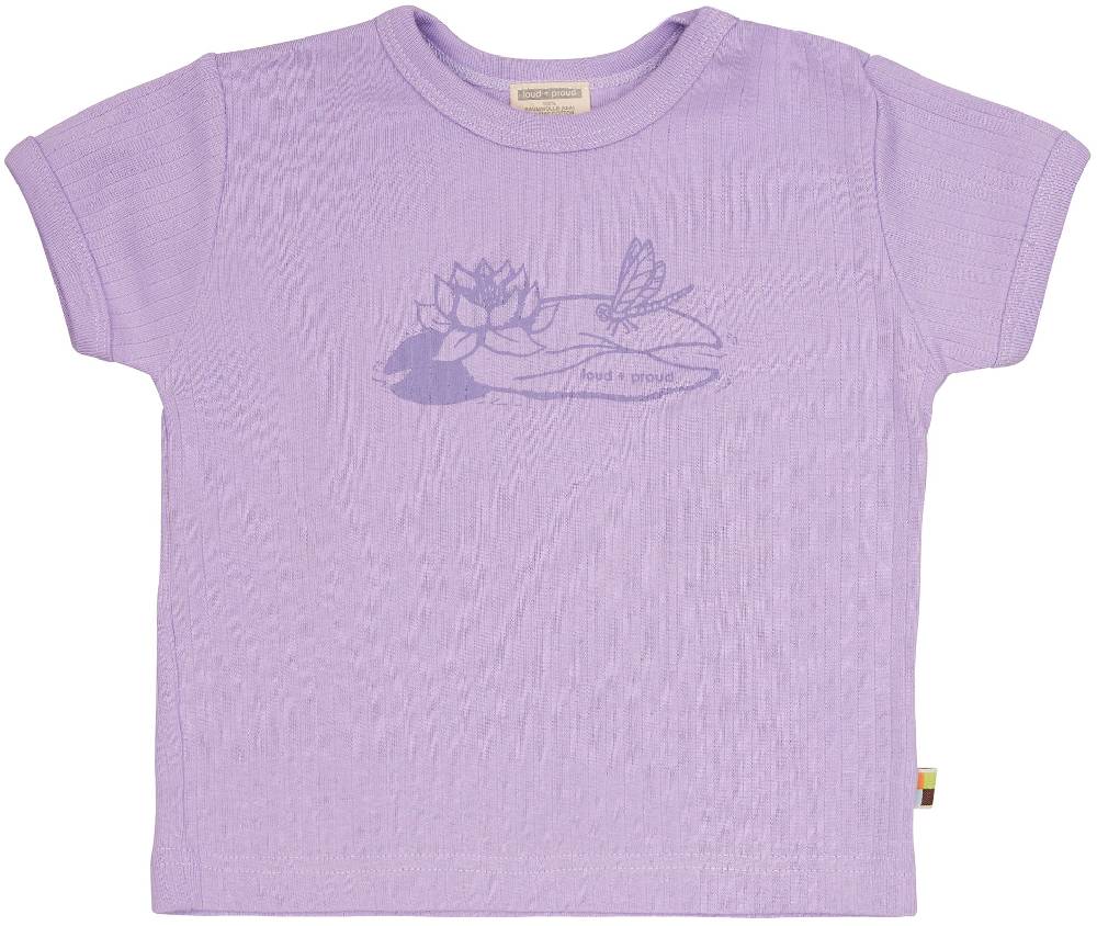 Loud Proud T-Shirt Derby Rib mit Druck Bis zu 60% Rabatt