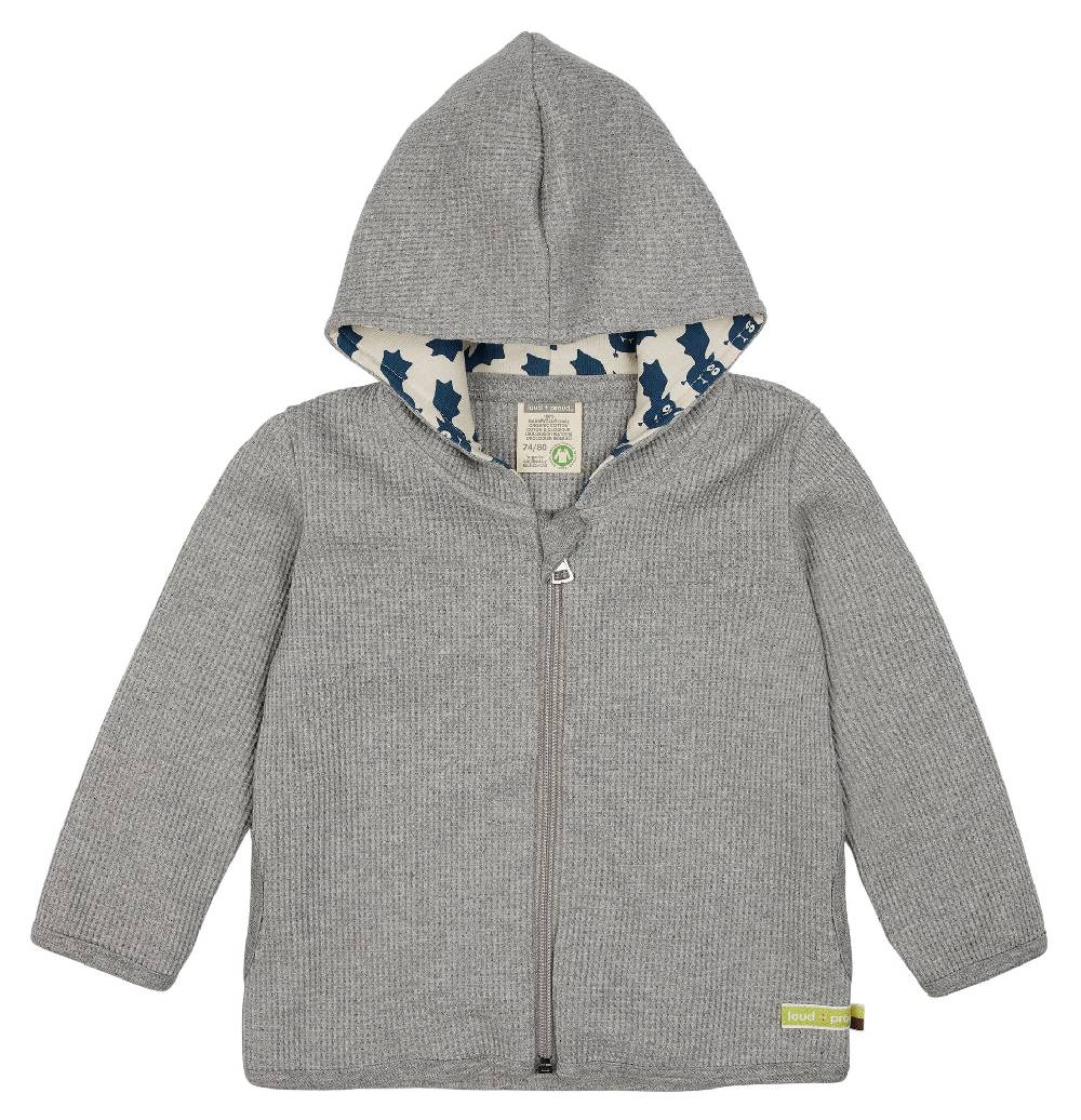 Loud Proud Kapuzenjacke in Waffelstruktur Meist gekauft