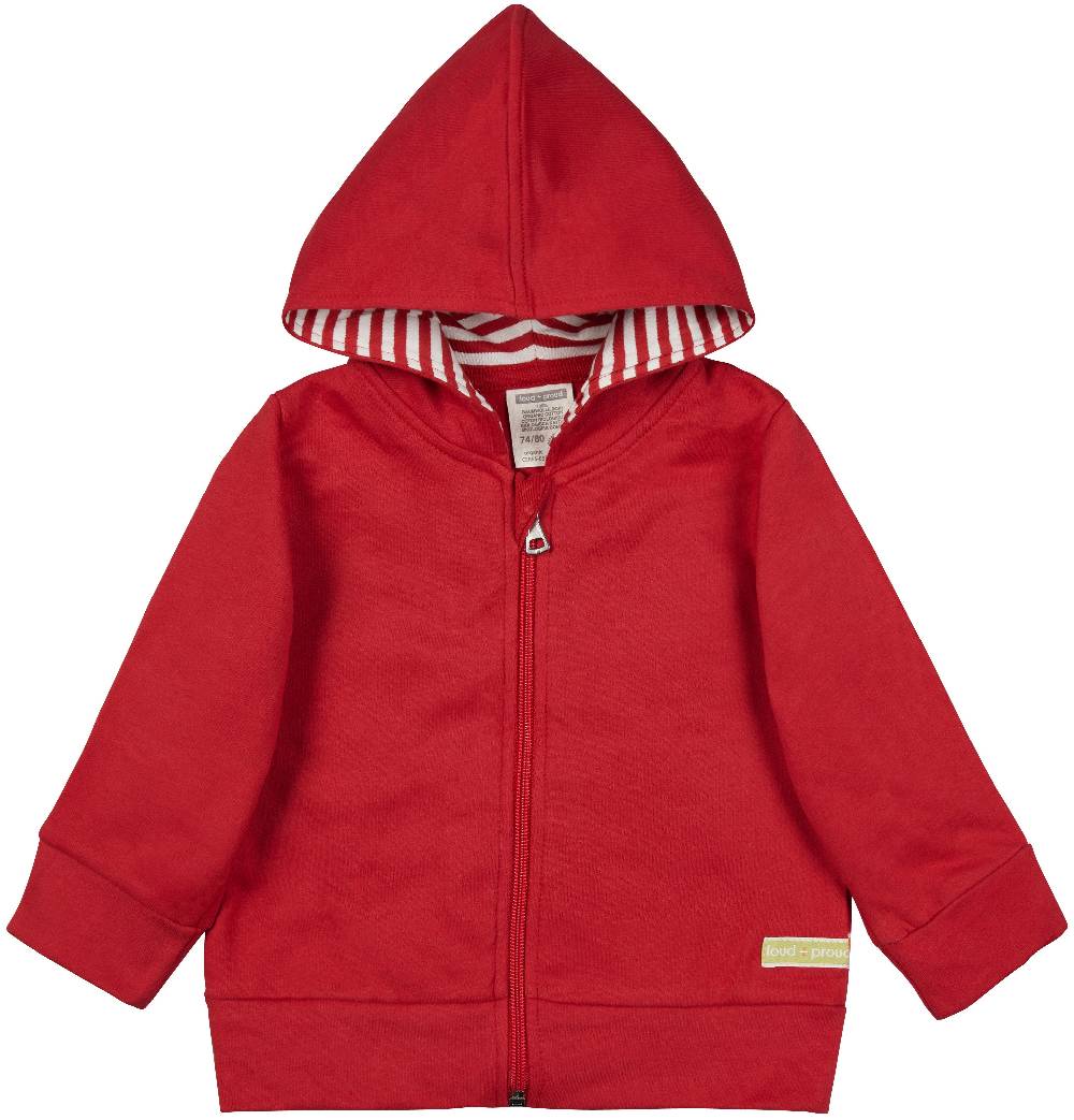 Loud Proud Sweatjacke mit Kapuze