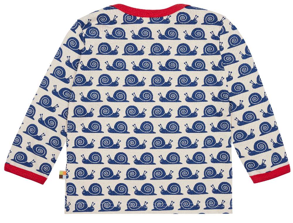 Loud Proud Shirt Langarm mit Druck Schnecken Muttertagsangebot