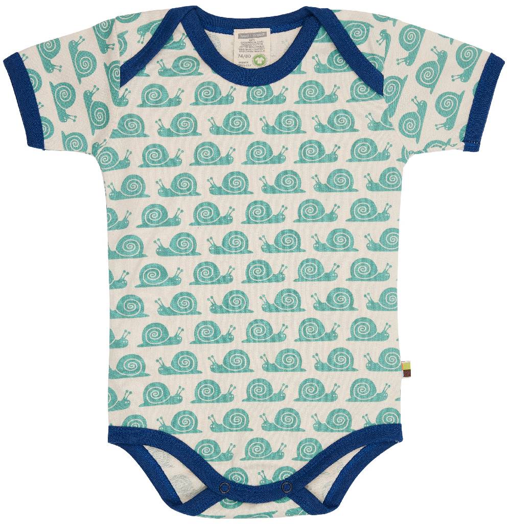 Loud Proud Body Kurzarm mit Druck Schnecken Neueste Mode