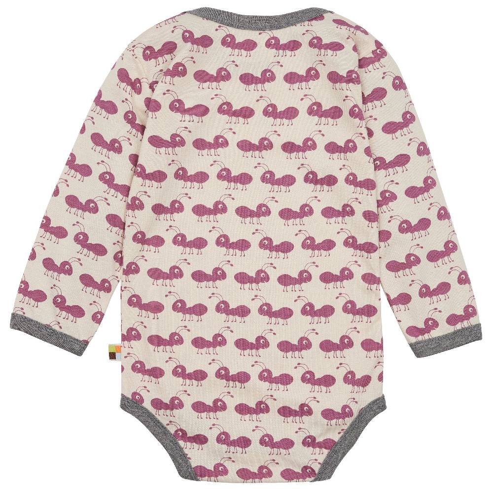 Loud Proud Body Langarm mit Druck Ameisen Neueste Stile