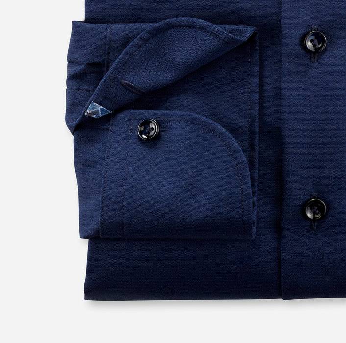 Oblymp SIGNATURE, Businesshemd, tailored fit, SIGNATURE Kent, Nachtblau Weihnachtsangebot