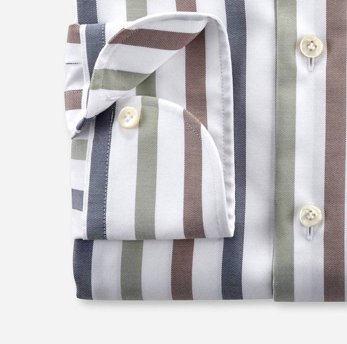 Oblymp SIGNATURE, Businesshemd, tailored fit, SIGNATURE Hai, Nachtblau Valentinstagsangebot