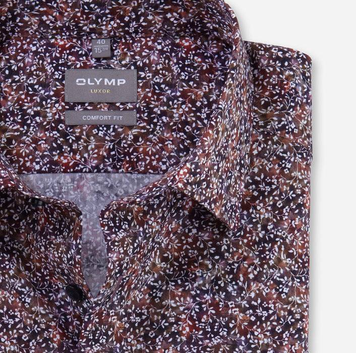 Oblymp Luxor, Businesshemd, comfort fit, New Kent, Pflaume JETZT KAUFEN