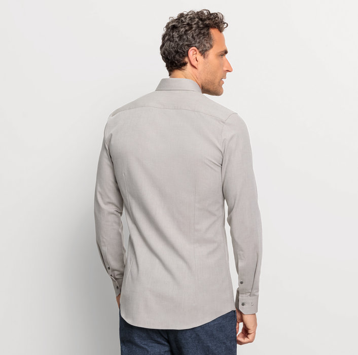 Oblymp No. Six 24/Seven, Businesshemd, super slim, Modern Kent, Oliv Bis zu 55% Rabatt