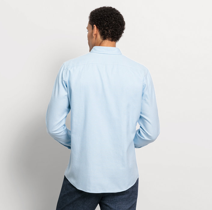 Oblymp Casual, Freizeithemd, regular fit, Button-down, Bleu Günstig kaufen