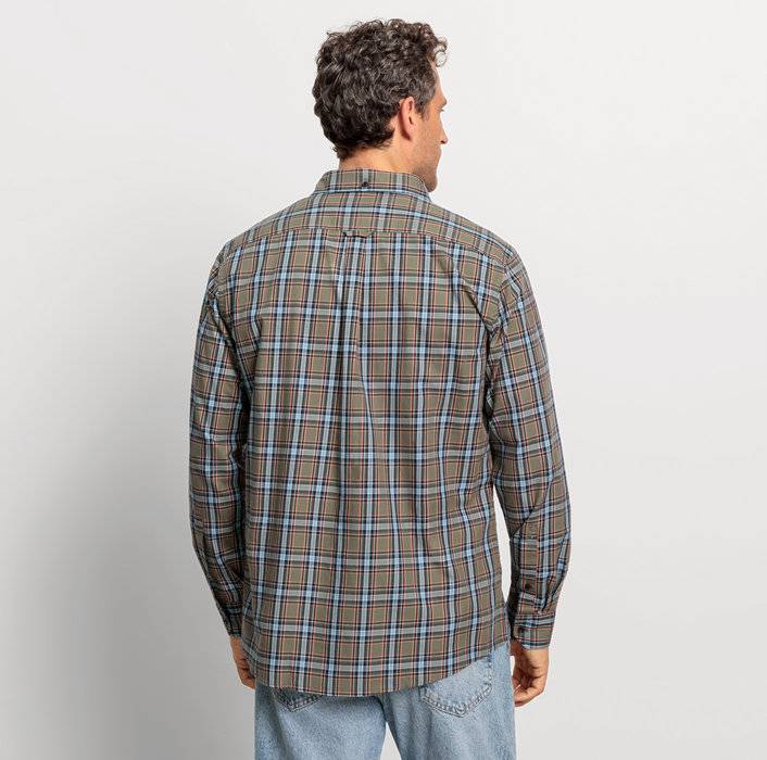 Oblymp Casual, Freizeithemd, regular fit, Kent, Oliv Valentinstagsangebot