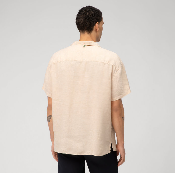 Oblymp Boris Herrmann X OLYMP, relaxed fit, Reverskragen, Beige Heißer Verkauf