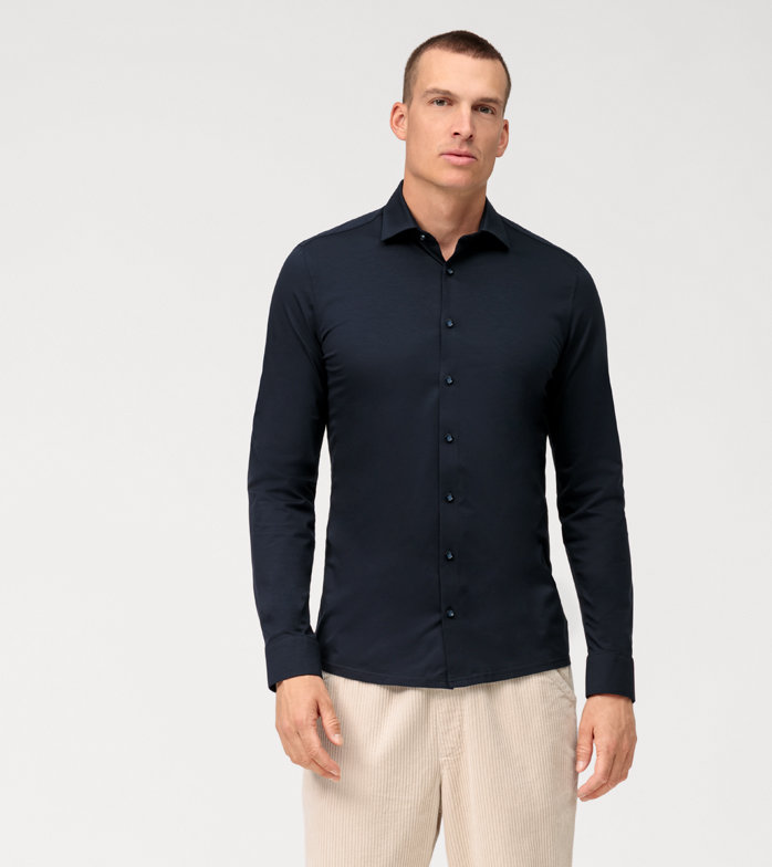 Oblymp No. Six 24/Seven, Businesshemd, super slim, Urban Kent, Marine