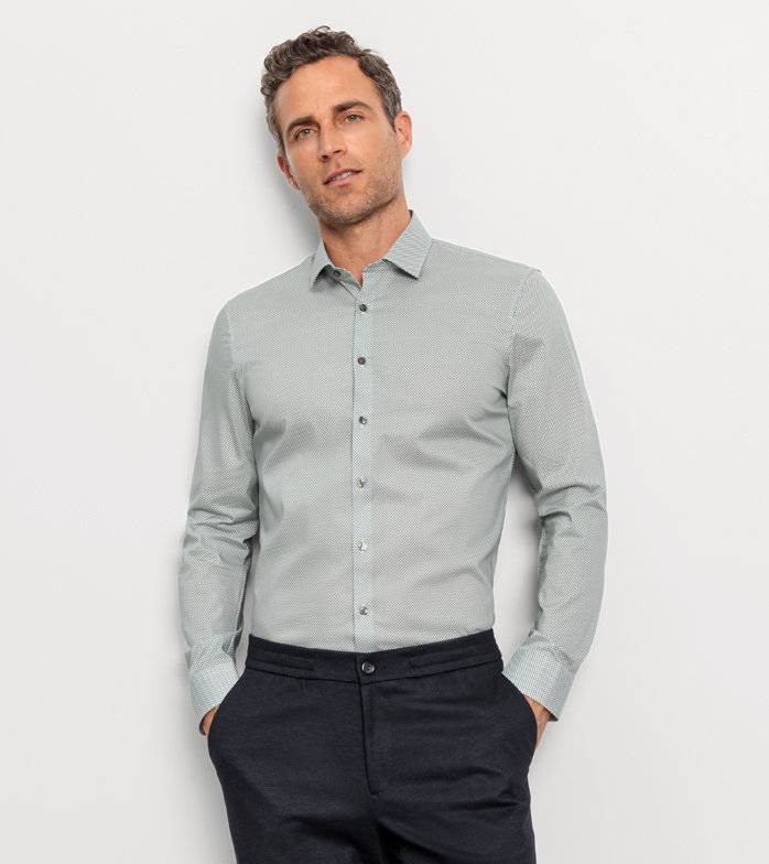 Oblymp No. Six, Businesshemd, super slim, Modern Kent, Kitt Fabrik Onlineshop