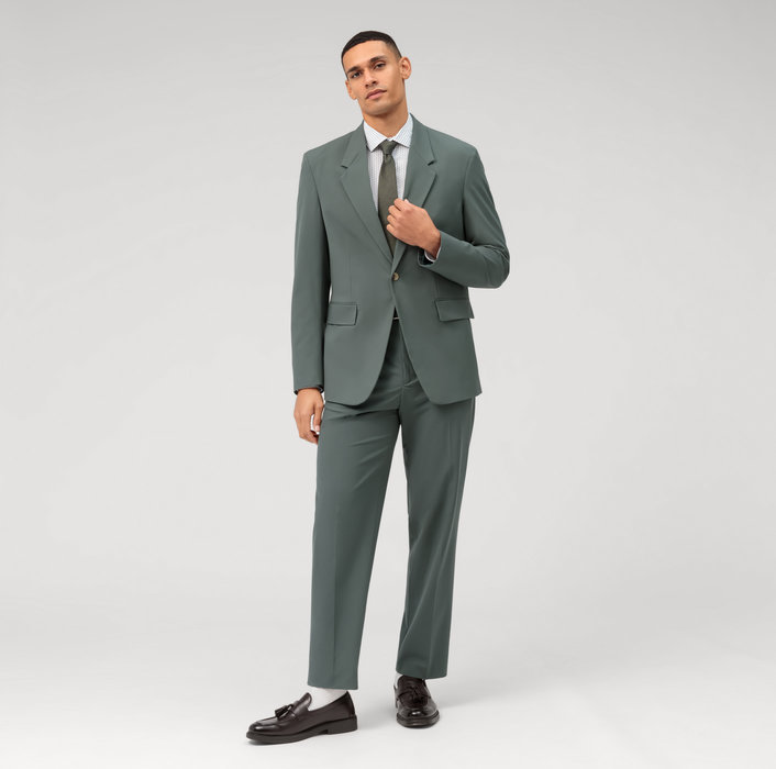 Oblymp Level Five garment washed, Businesshemd, body fit, Kent, Bleu Black Friday
