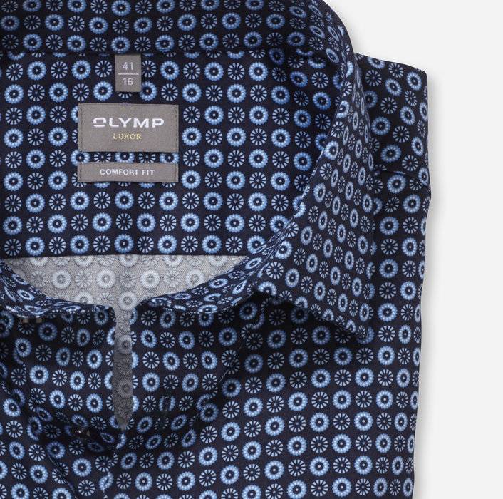 Oblymp Luxor, Businesshemd, comfort fit, New Kent, Bleu Wochenangebot