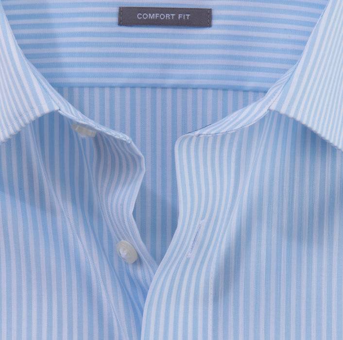 Oblymp Luxor, Businesshemd, comfort fit, New Kent, Bleu Bis zu 65% Rabatt