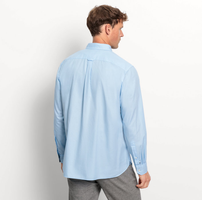 Oblymp Casual, Freizeithemd, regular fit, Button-down, Bleu Clearance-Verkauf