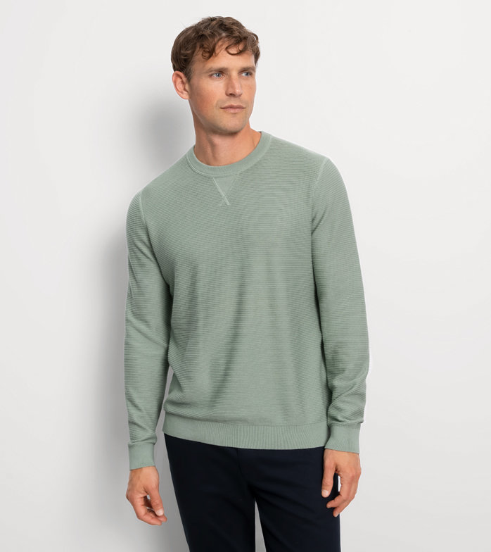 Oblymp Casual Strick, Pullover, Hellgrün Online