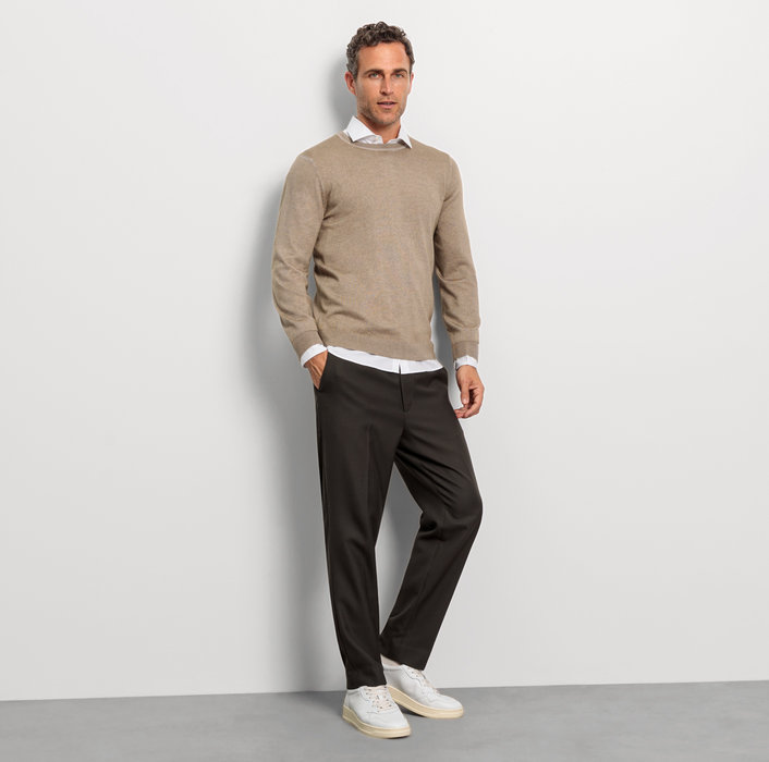 Oblymp Casual Strick, Pullover, Natur Blitzverkäufe