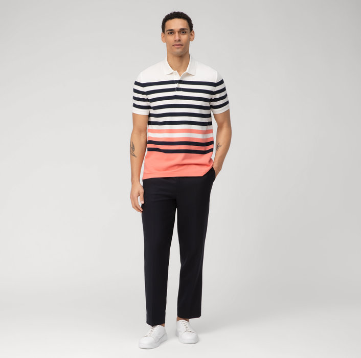 Oblymp Casual Wirk, Polo, Weiß Lagerräumung