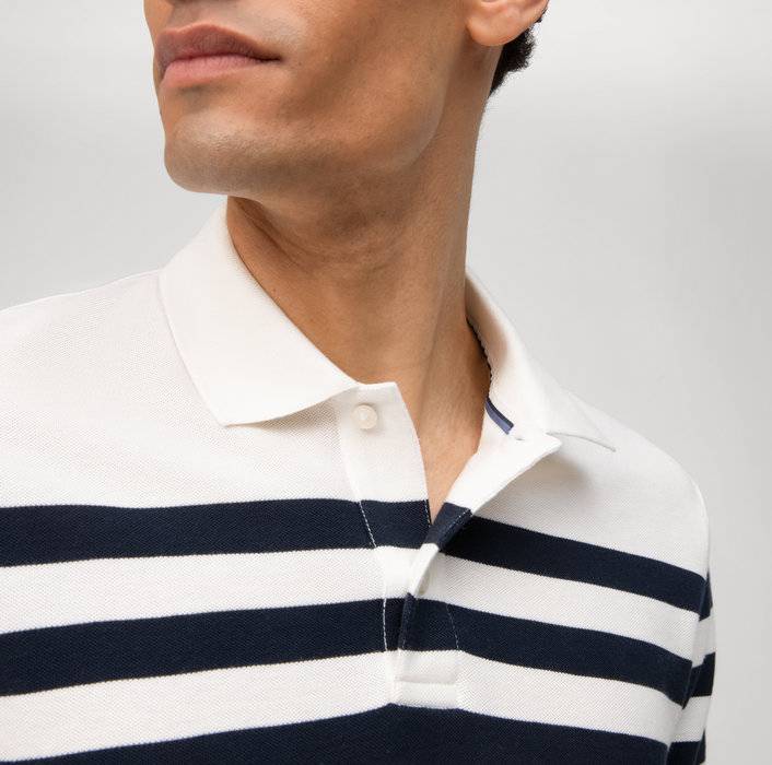 Oblymp Casual Wirk, Polo, Weiß Lagerräumung