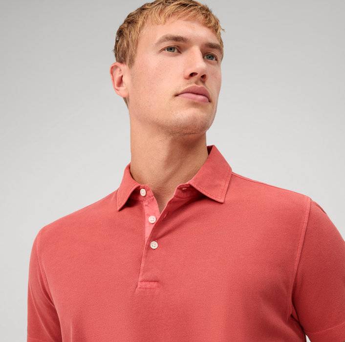 Oblymp Casual Wirk, Polo, Rosenholz Neueste Mode