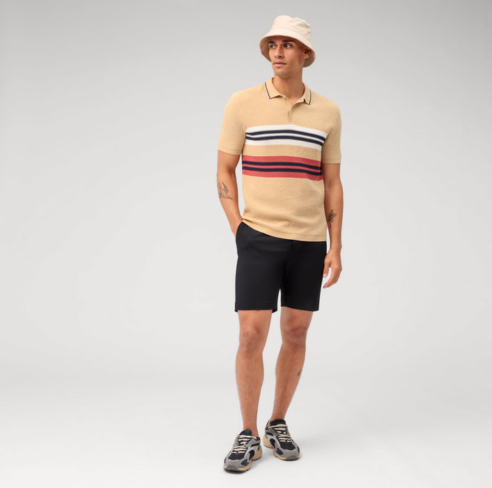 Oblymp Casual Strick, Polo, Hellbeige Neuheiten