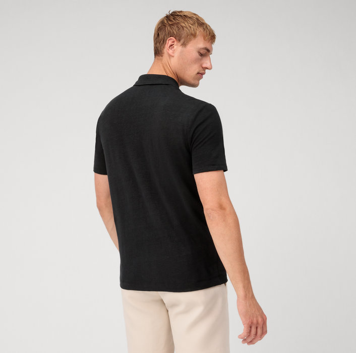 Oblymp Casual Wirk, Polo, Schwarz VIP-Rabatte