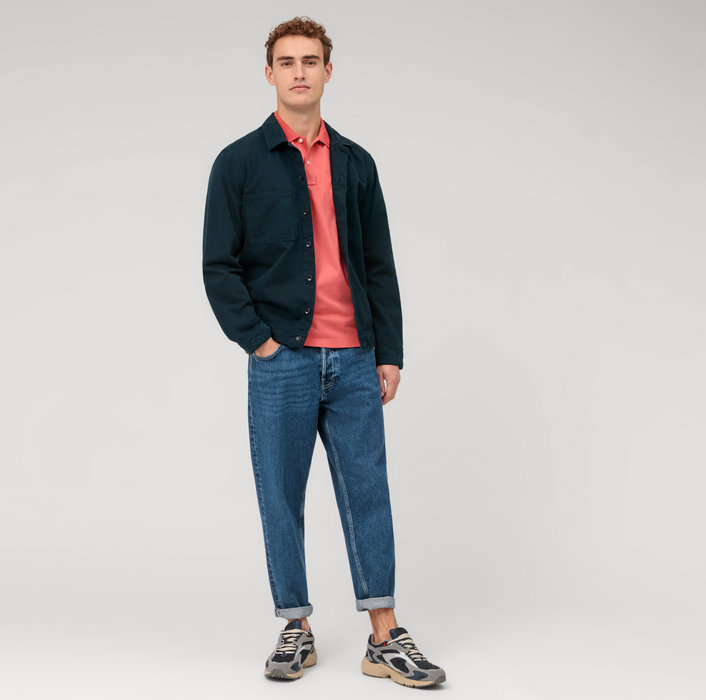 Oblymp Casual Wirk, Polo, Rosenholz Tiefpreis