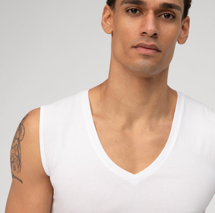 Oblymp Level Five Unterzieh-T-Shirt, body fit, Weiß Kostenlose Rückgabe