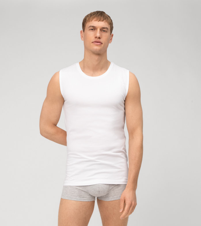 Oblymp Level Five Unterzieh-T-Shirt, body fit, Weiß