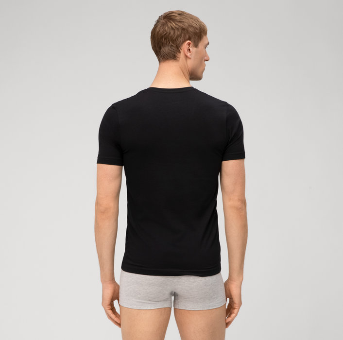 Oblymp Level Five Unterzieh-T-Shirt, body fit, Schwarz Bis zu 50% Rabatt