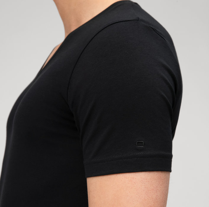 Oblymp Level Five Unterzieh-T-Shirt, body fit, Schwarz Bis zu 50% Rabatt