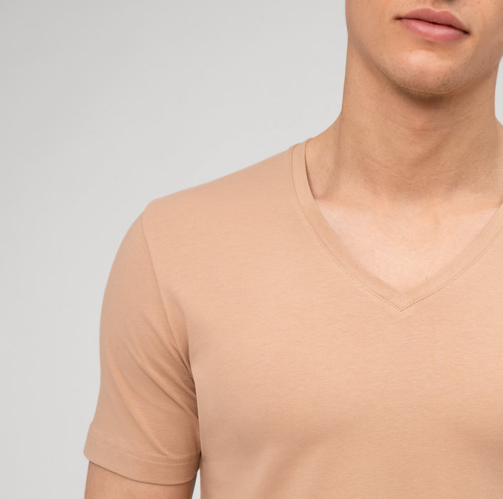 Oblymp Level Five Unterzieh-T-Shirt, body fit, Caramel Bis zu 60% Rabatt