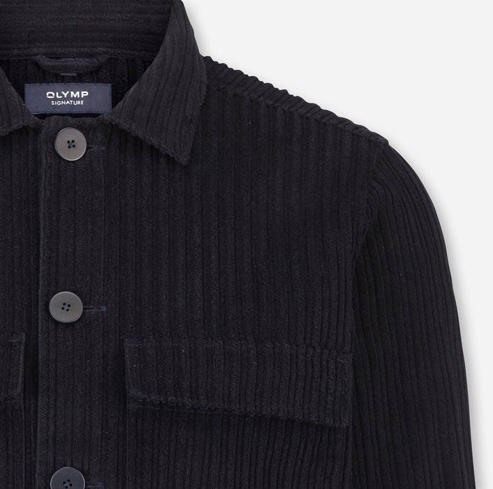 Oblymp SIGNATURE Casual, Freizeithemd, Overshirt, Kent, Nachtblau Auslauf